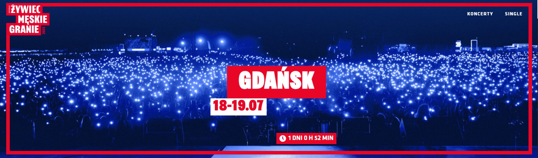 męskie granie Gdańsk 2025