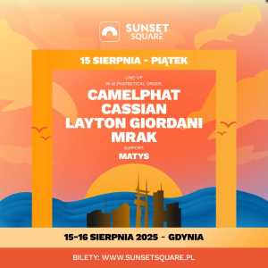 sunset square gdynia bilety ceny lineup